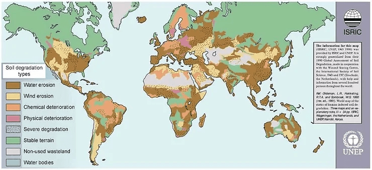 Regenerative agriculture practices improve soil health and biodiversity